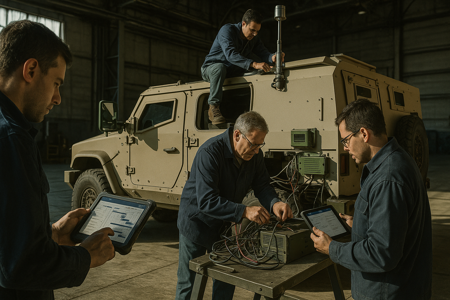 Gestión técnica y control de programas especiales en defensa